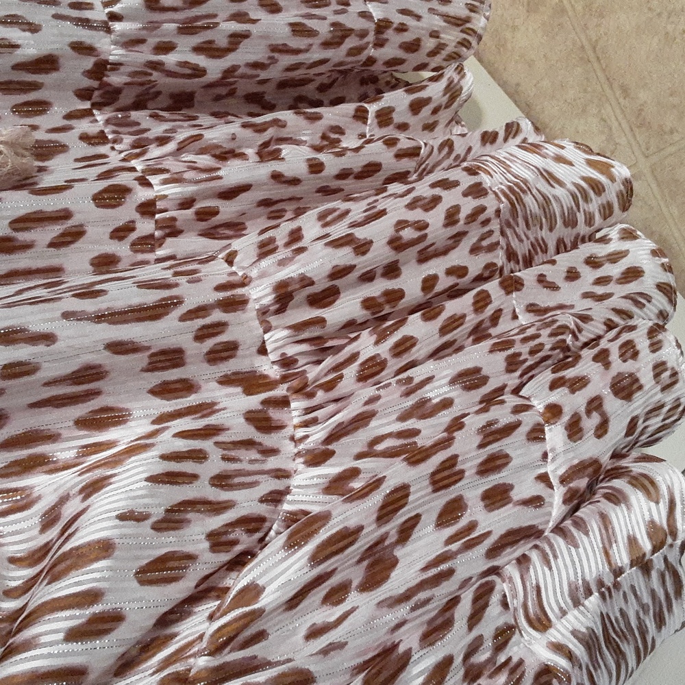 Maxi sheer animal print dress - Picture 5 of 6